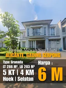Dijual murah rumah mewah di Gading Serpong