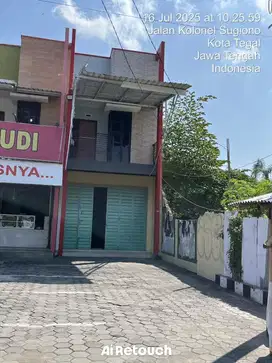 TEGAL MARGADANA RUKO 2 LANTAI PNGGIR JALAN PANTURA JUAL MURAH
