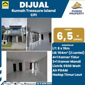 DIJUAL RUMAH 2 LANTAI DI TREASURE ISLAND CPI MAKASSAR