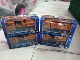Mainan anak diecast truk konstruksi