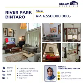 Dijual rumah river park bintaro