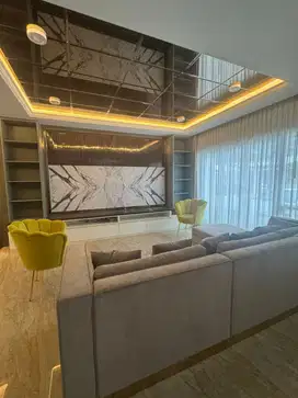 Disewakan Rumah Mewah Golf Island 8x25 Type Palm Full Furnish + Kolam