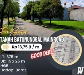 murah  tanah mainroad batununggal indah bandung