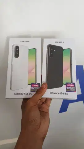 (BERMINAT WA SAJA) Samsung A56 5G 8/256 baru garansi resmi 1 tahun