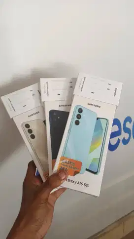 (BERMINAT WA SAJA) Samsung A16 5G 8/256 baru garansi resmi 1 tahun
