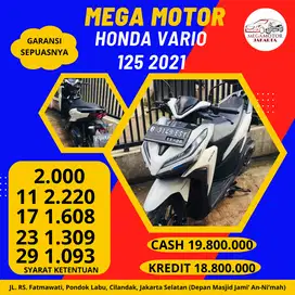 HONDA VARIO 2021 CASH KREDIT JAMINAN GARANSI SEPUASNYA