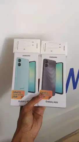 (BERMINAT WA SAJA) Samsung A06 4/128 baru garansi resmi 1 tahun