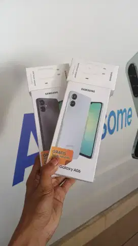 (BERMINAT WA SAJA) Samsung A06 4/64 baru garansi resmi 1 tahun