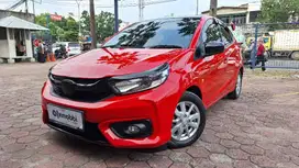 2021 TDP 8,JT Honda Brio Satya 1.2 E Bensin-AT Merah