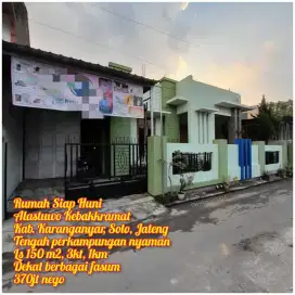 Rumah Siap Huni Karanganyar