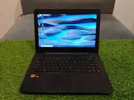Jual laptop Asus X455YA AMD A8 Ram 4 GB SSD 128 GB