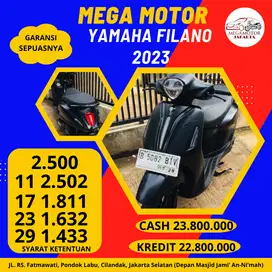 YAMAHA FILANO 2023 CASH KREDIT JAMINAN GARANSI SEPUASNYA