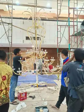 Dijual lampu kristal gantung