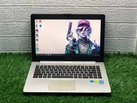 Asus S451L Core i3-4210U Dual VGA nvidia RAM 8-256 GB SSD Siap Pakai