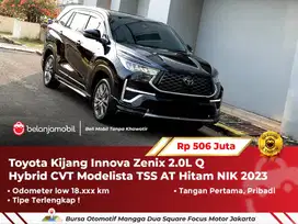 [ LOW KM ] Toyota Kijang Innova Zenix 2.0L Q Hybrid AT Hitam 2023/2024