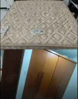 Sale kasur king koil 200x200+ 2 lemari pakaian mattress king koil 200