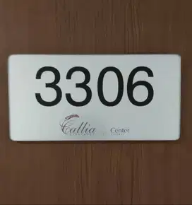 APARTEMEN CALLIA PARK CENTER - FURNISHED, PULOMAS KELAPA GADING - 3306