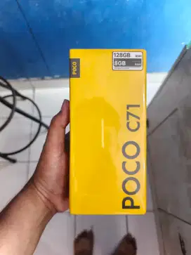Poco C71 4/128 New Garansi resmi TAM 15 bulan