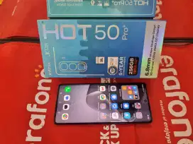 INFINIX HOT 50 PRO+ Ram 8/256 gb no minus 1bln pke lengkap
