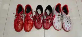 Sepatu futsal 3 set seiken nasih bagus senuanya 75k nego sampai jadi