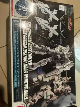 HG Unicorn Gundam Destroy Mode - Painting Model (MIB)
