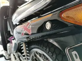 Jual Supra X 100cc antik KM asli 26rb an  Full Restorasi Surat Komplit