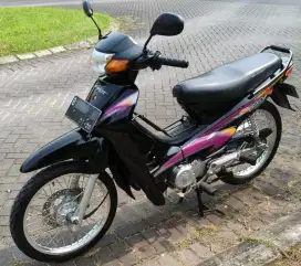 Jual Supra X 100cc antik KM asli 26rb an Restorasi Surat Komplit Hidup