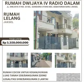 Rumah cocok buat kos2san strategis di gandaria