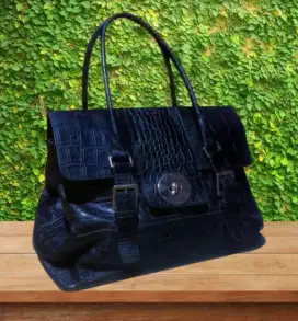 zara croco tote