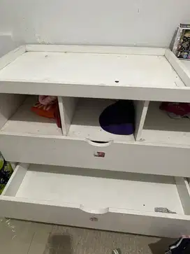 Meja Laci kualitas kayu bagus