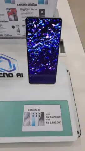 CAMON 40 Baru 8/128 & 8/256  Mulai 2,6 Jutaan Bisa Kredit Tanpa Kartu!