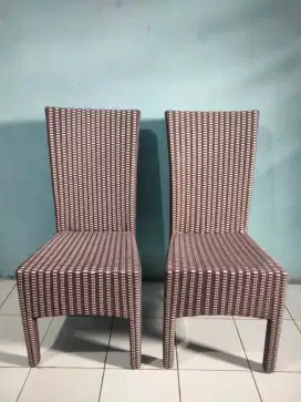 Kursi Rotan Sintetis 2 buah