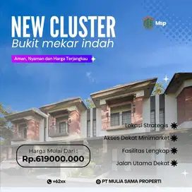 Rumah 3 kamar tidur 2 kamar mandi bebas banjir