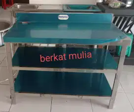 Rak kompor portable stainlest