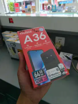 ZTE NUBIA A36 4/64 NEW HP MURAH 1 jutaan