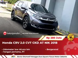 [ LOW KM ] Honda CRV CR-V CR V 2.0 CVT CKD AT Abu 2018/2019