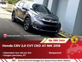 [ LOW KM ] Honda CRV CR-V CR V 2.0 CVT CKD AT Abu 2018/2019