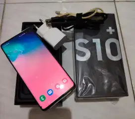 Samsung s 10 + warna white