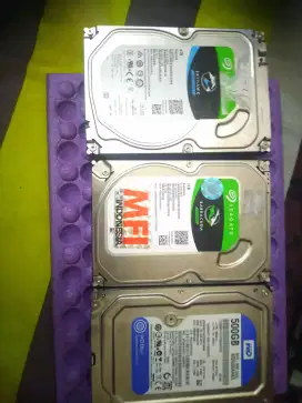 Hardisk SEAGATE Skyhawk 4 TB.Seagate Baracuda 1 TB