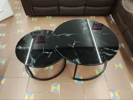 Meja Tamu Tempered Glass