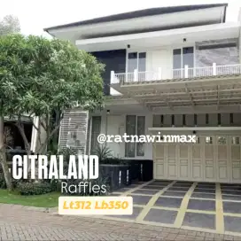 MURAH!! RUMAH RAFFLES GARDEN 2 LANTAI SIAP HUNI CITRALAND