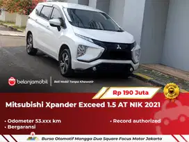 [ GARANSI 1TH ] Mitsubishi Xpander Exceed 1.5 AT Putih 2021/2022