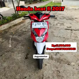 Honda beat fi tahun 2017 cash credit