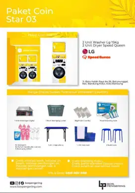 Paket Laundry Koin 2 Stack Paket Laundry Coin Star 03
