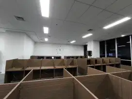 Meja kubikel kantor