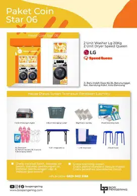 Paket Laundry Koin 2 Stack Paket Laundry Coin Star 06