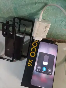 POCO X6 12/256 Fullset garansi masih jalan.kondisi istimewa.fre casing