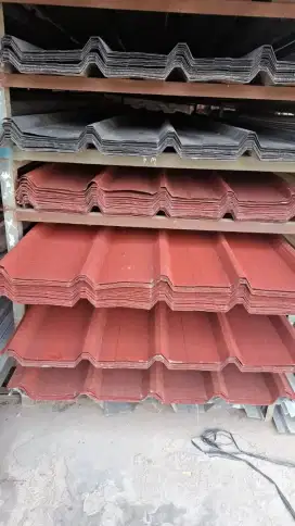 Atap spandek pasir warna