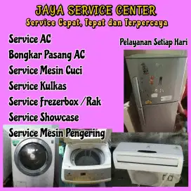Service Mesin Cuci Bongkar Pasang AC Servis AC Kulkas Frezer Tegalsari