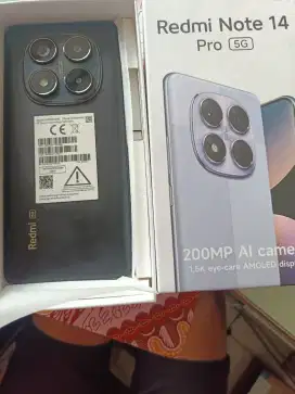 Redmi note 14 pro 5G 12/256 kondisi mulus bgt